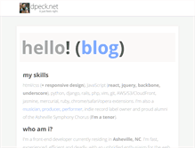 Tablet Screenshot of dpeck.net